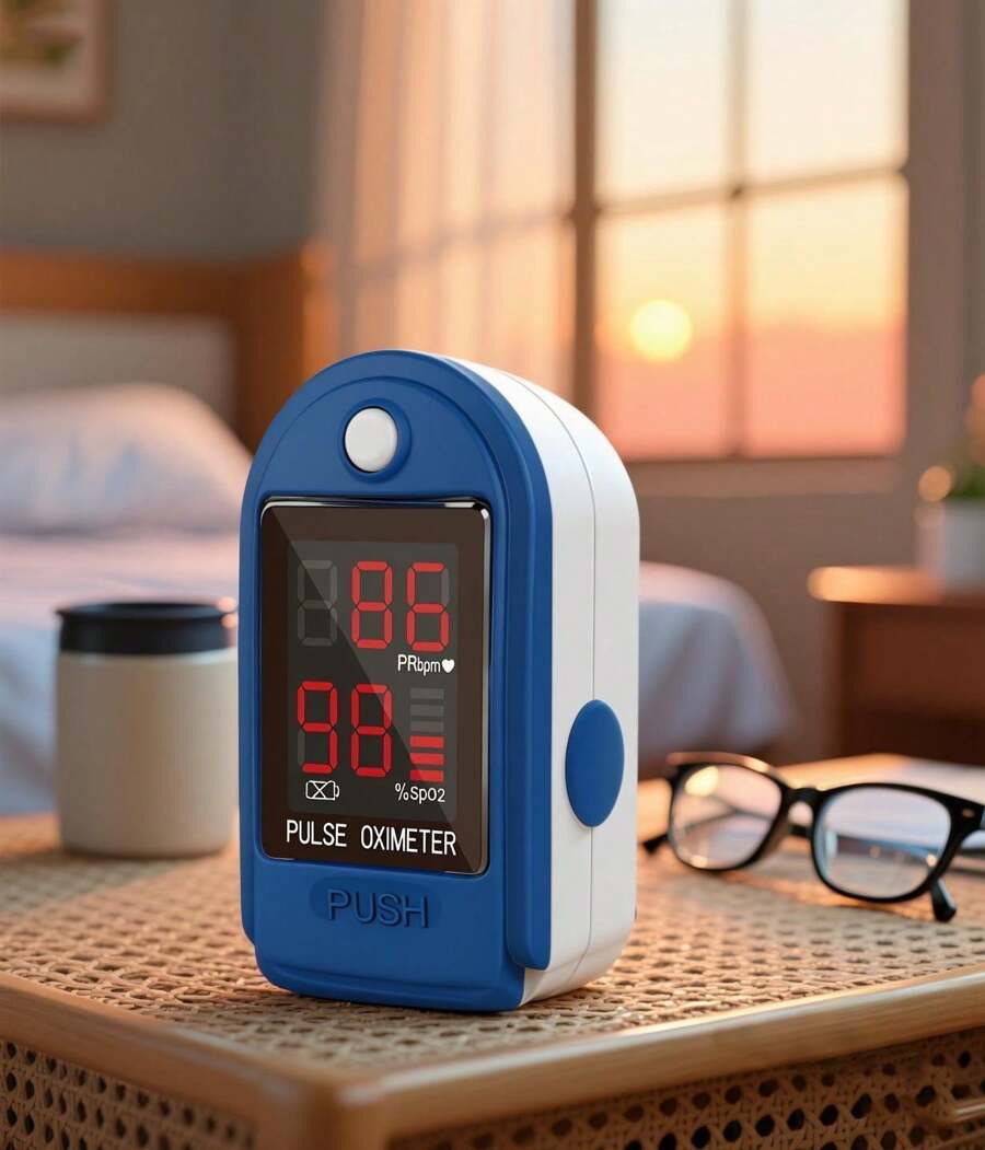 🔥50% OFF – Limited Time🔥LED Finger Pulse Oximeter