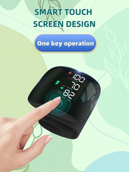 🌟Your Deal: 50% OFF🌟Rechargeable LED Wrist Blood Pressure Monitor - Voice Broadcast