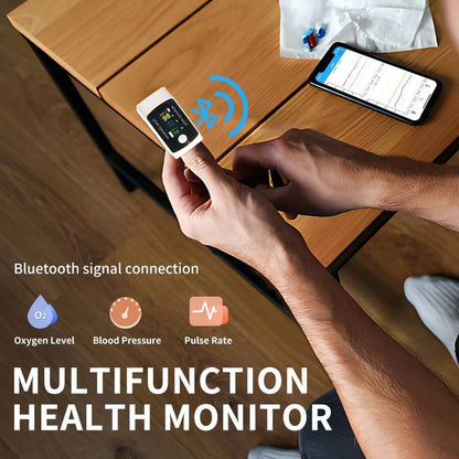 🏆Top Seller – 50% OFF🏆Dual Blood Oxygen and Blood Pressure Monitor – Bluetooth Oximeter