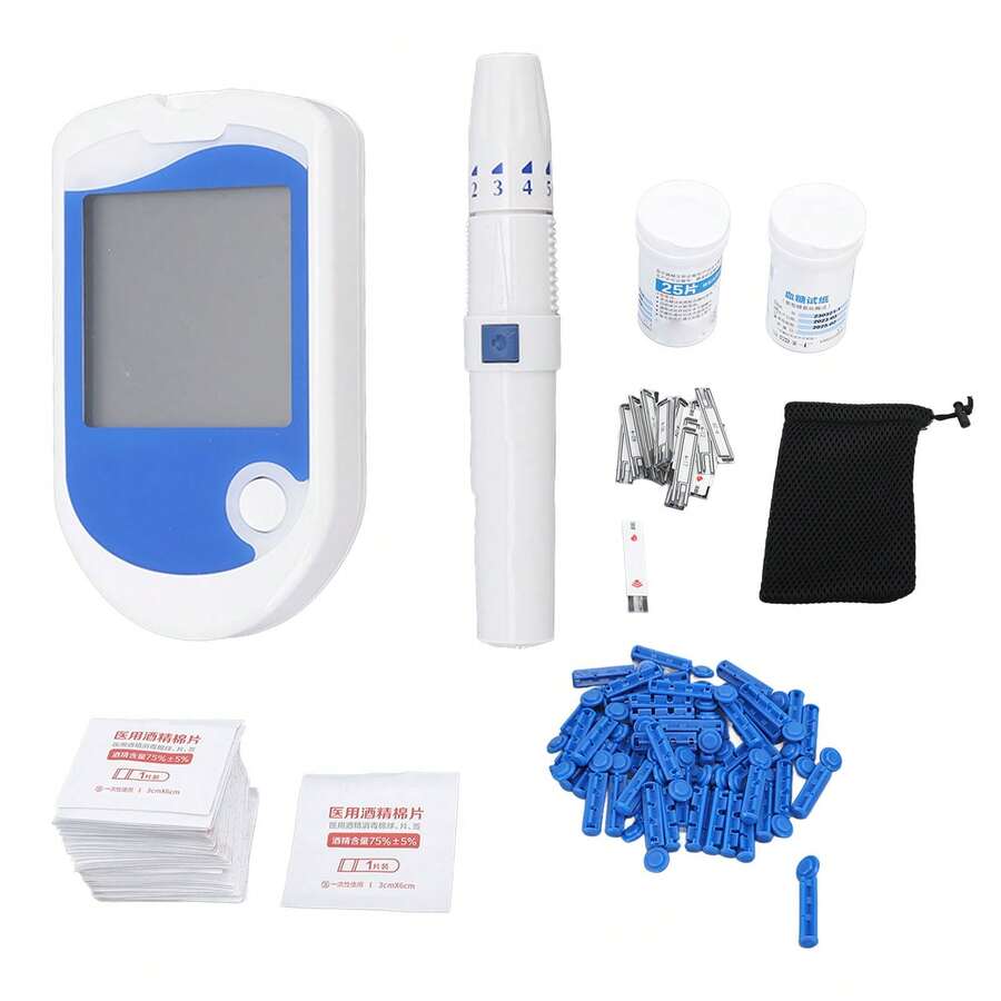 🚨Hot Offer: 50% OFF🚨Blood Glucose Monitor Kit with Large Display – 50 Test Strips