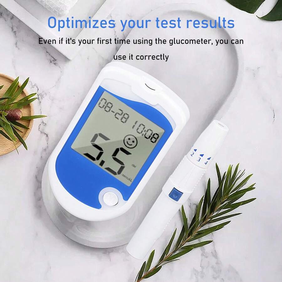 🚨Hot Offer: 50% OFF🚨Blood Glucose Monitor Kit with Large Display – 50 Test Strips