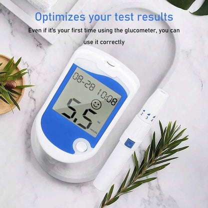 🚨Hot Offer: 50% OFF🚨Blood Glucose Monitor Kit with Large Display – 50 Test Strips