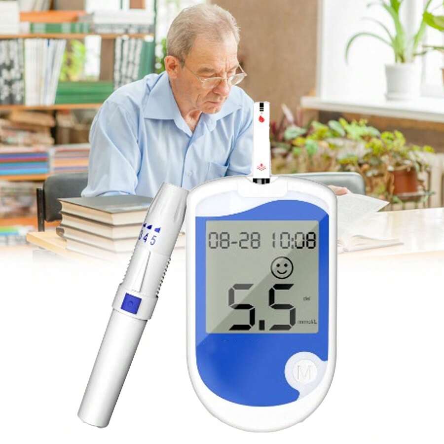 🚨Hot Offer: 50% OFF🚨Blood Glucose Monitor Kit with Large Display – 50 Test Strips