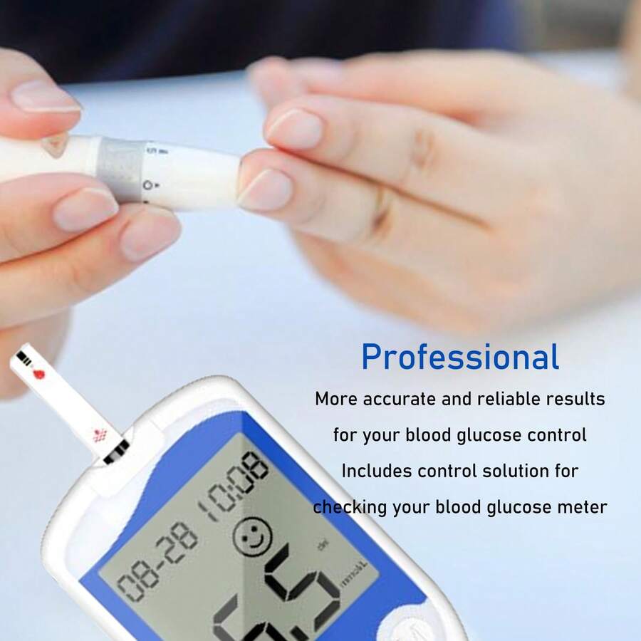 🚨Hot Offer: 50% OFF🚨Blood Glucose Monitor Kit with Large Display – 50 Test Strips