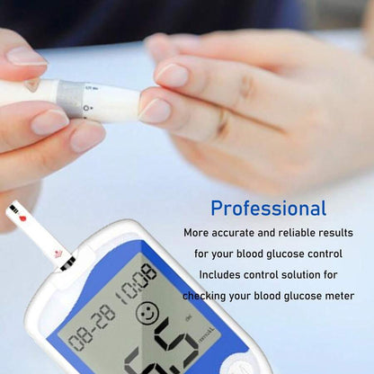 🚨Hot Offer: 50% OFF🚨Blood Glucose Monitor Kit with Large Display – 50 Test Strips