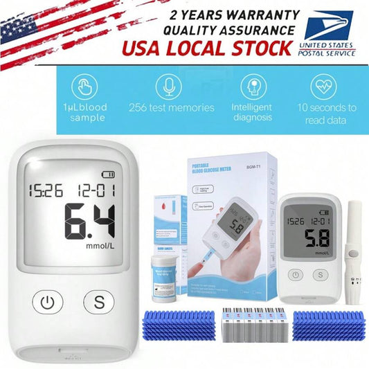 ⏳Limited Stock – 50% OFF⏳Portable Blood Glucose Meter Kit