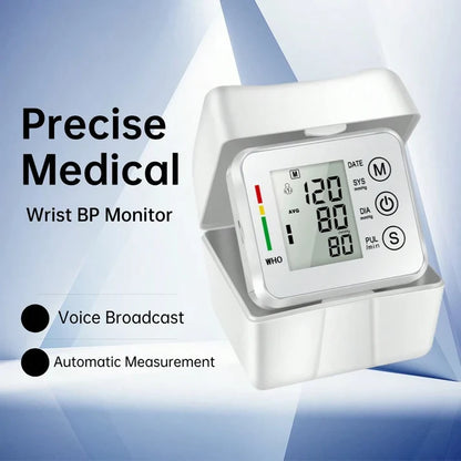 ⚡Mega Sale – 50% OFF⚡Automatic Wrist Blood Pressure Monitor Portable & Accurate
