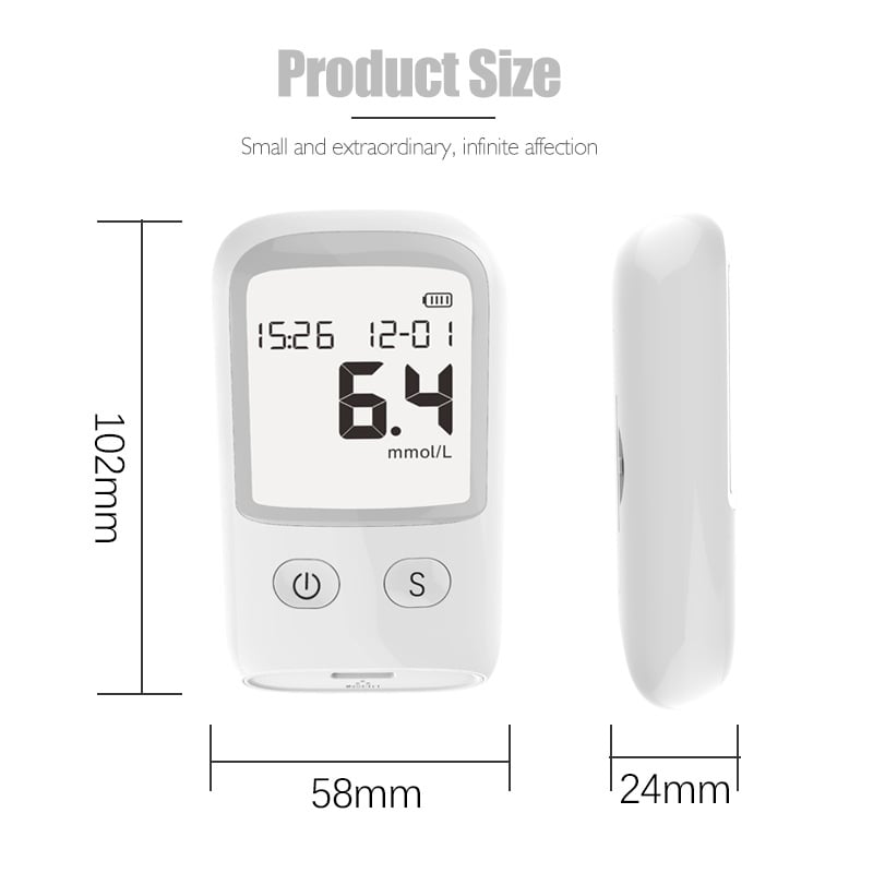 ⏳Limited Stock – 50% OFF⏳Portable Blood Glucose Meter Kit